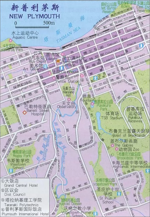 新普利茅斯地图