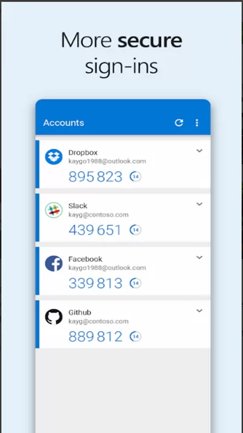 微软验证器官方版(Microsoft Authenticator) v6.2206.3973 安卓版 4