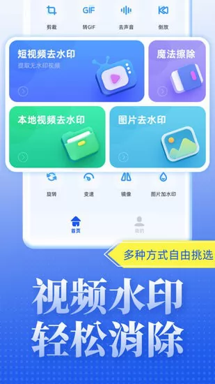 视频去水印达人app