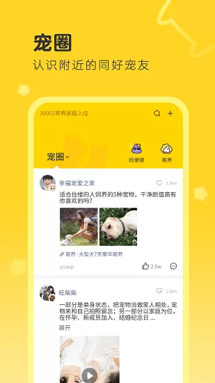 句苗岛宠物社交平台 v2.8.5 安卓版 2