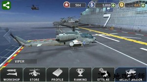 炮艇战3d直升机最新版(gunship battle) v2.5.70 安卓版 2