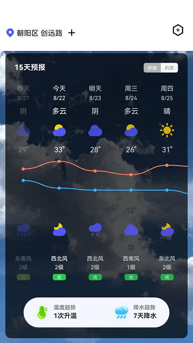 随时报天气大字版app v1.0.11 安卓手机版 0