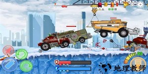 僵尸碰撞赛车最新版(zombie crash racing) v1.2.7 安卓版 1