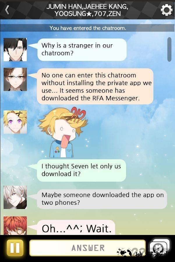 神秘信使汉化破解版(mysticmessenger) v1.9.2 安卓版 0