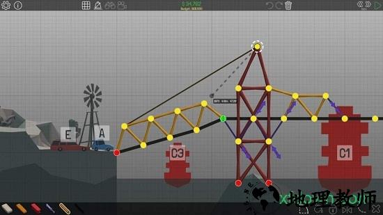 造桥鬼才无限材料版(poly bridge) v1.2.2 安卓版 3