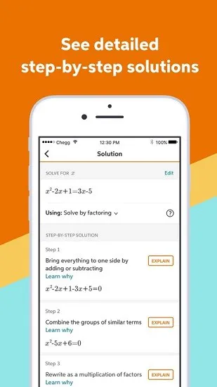 Chegg Math Solver app v1.18.0 安卓版 2