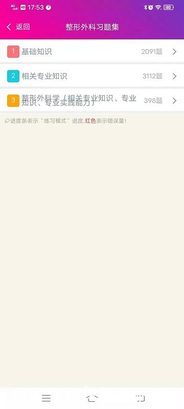 整形外科学主治医师app v6.0.4 安卓版 1